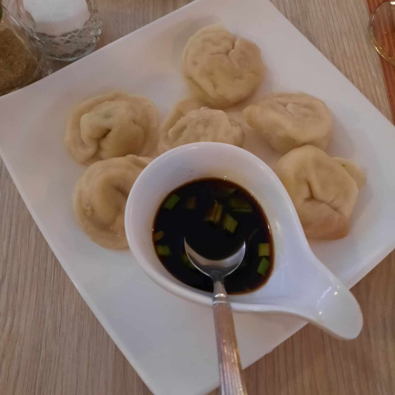 Empanadas chinas de pollo al vapor
