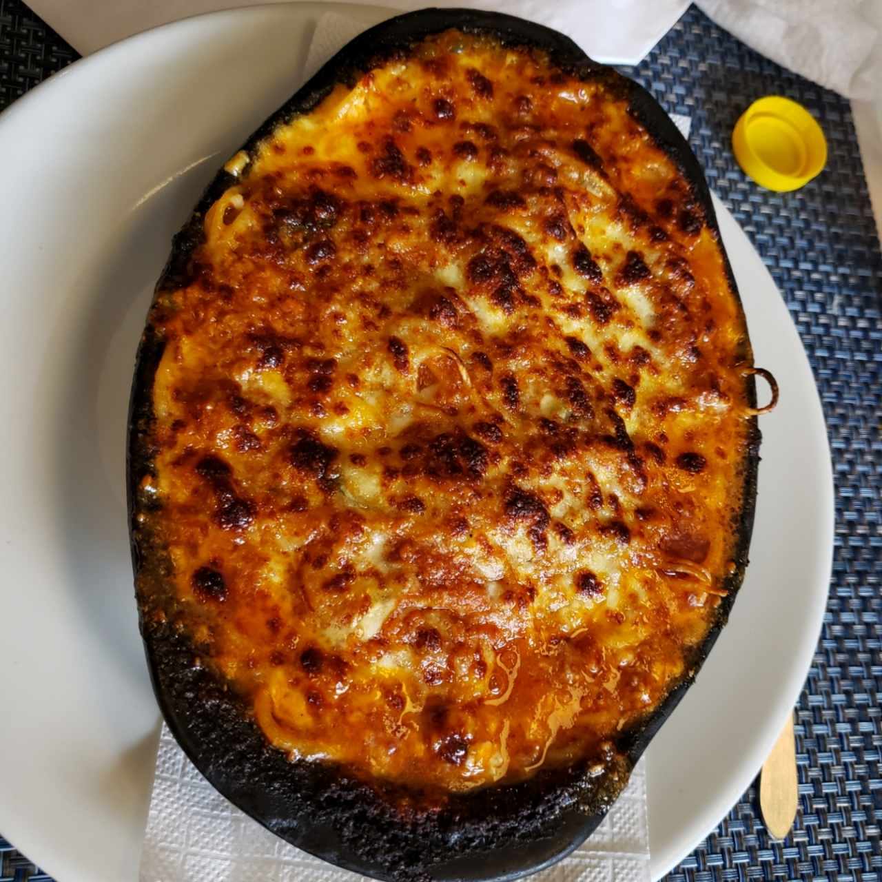 Spaghettis Bolognesa Gratinados