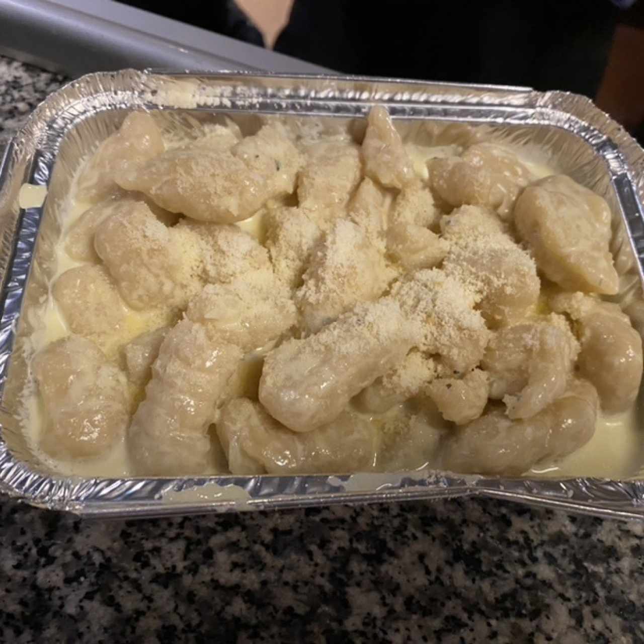 Gnocchis cuatro quesos 