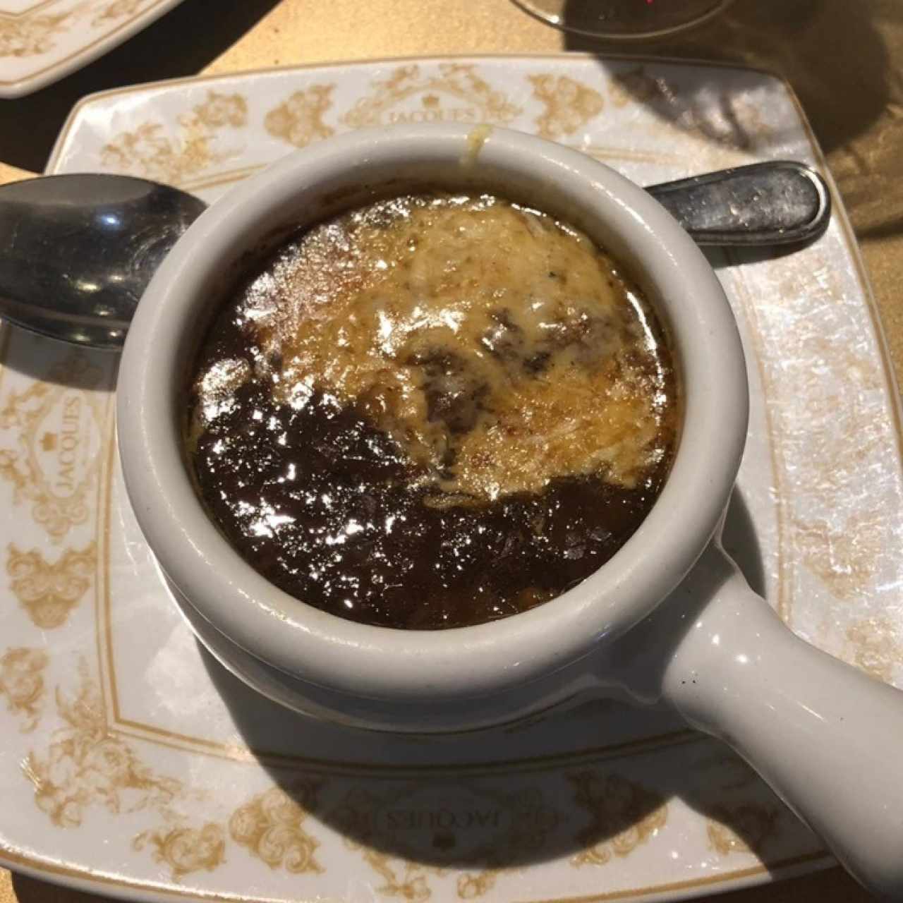 sopa de cebolla