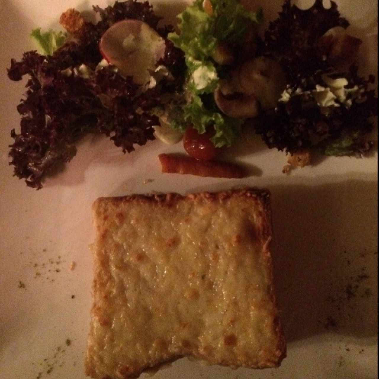 Croque de pollo