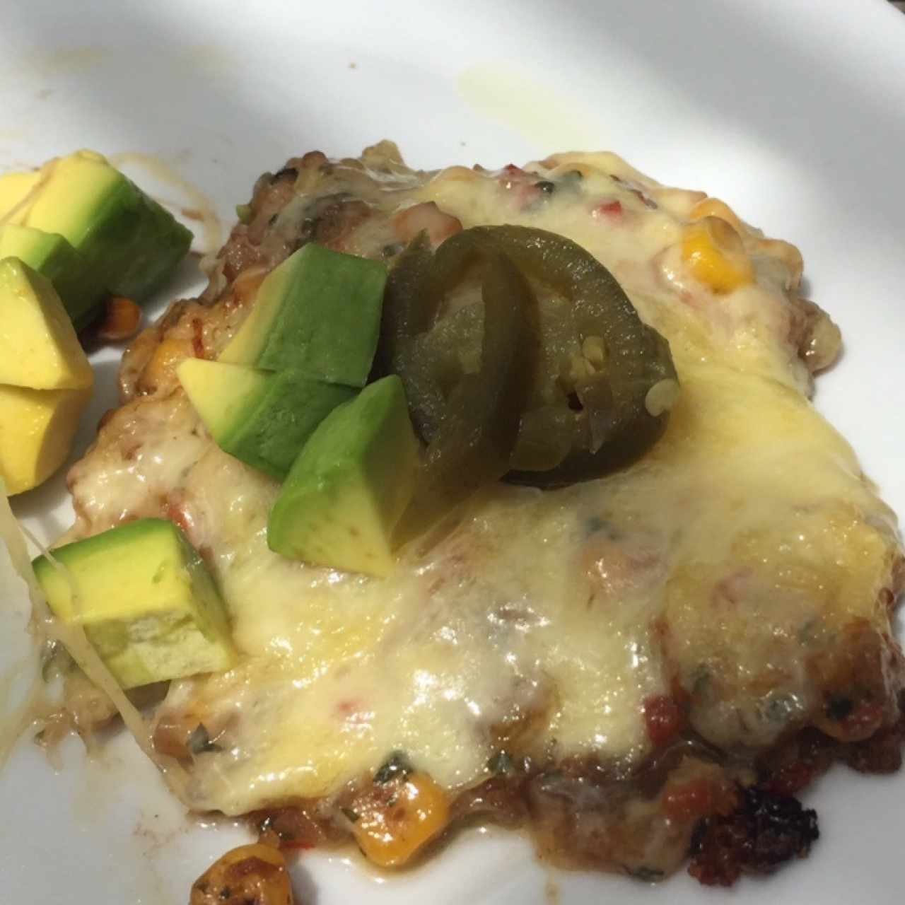 patacones gratinados (entrada) 