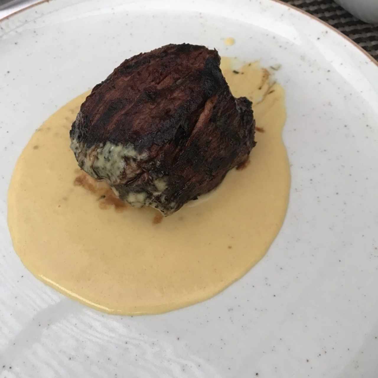 lomo en salsa de mostaza