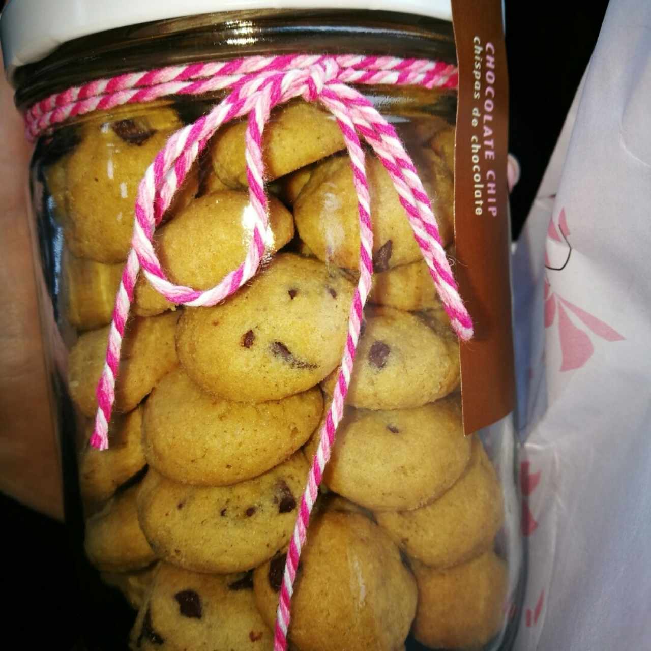 galletas con chispas de chocolate