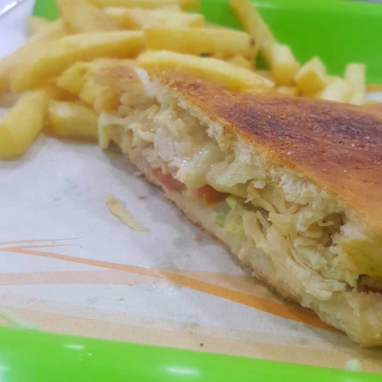 Sándwich de pollo 