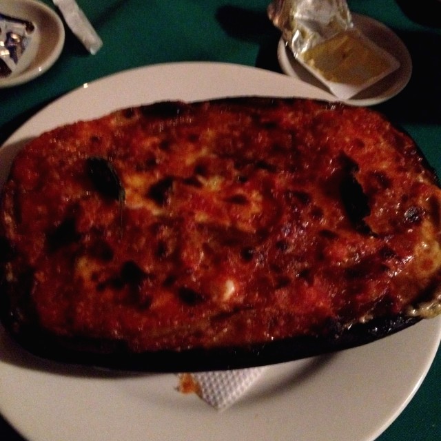 Berenjenas a la parmesana 