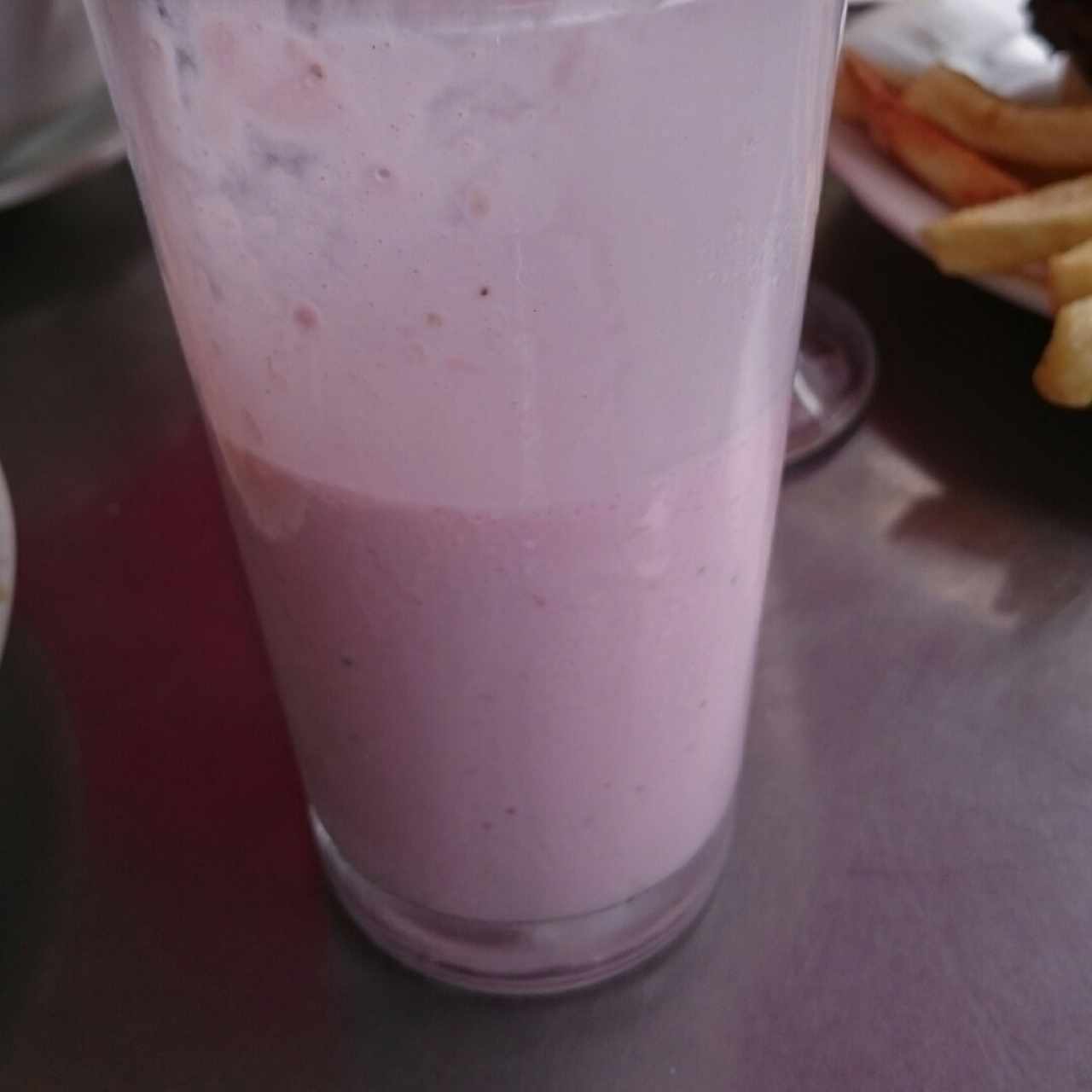 malteada de frutos rojos 