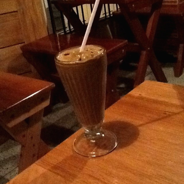 Malteada de chocolate