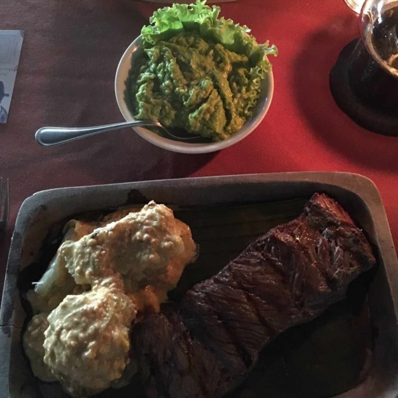 lomo a la fragua!