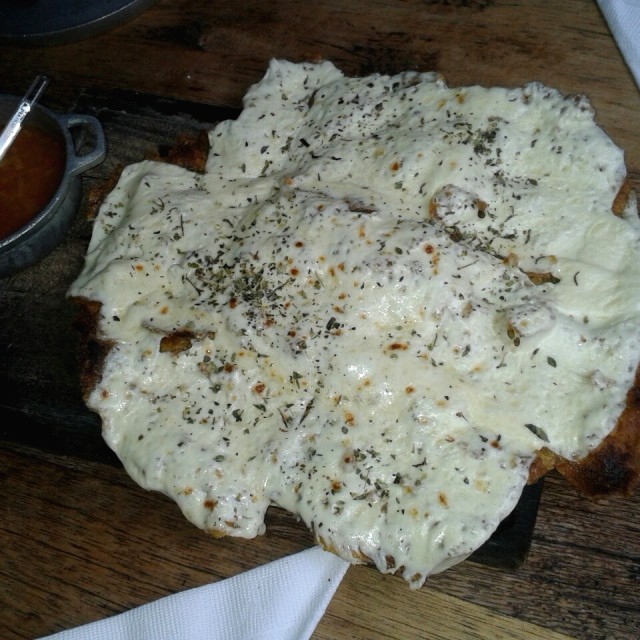 Patacon con queso 
