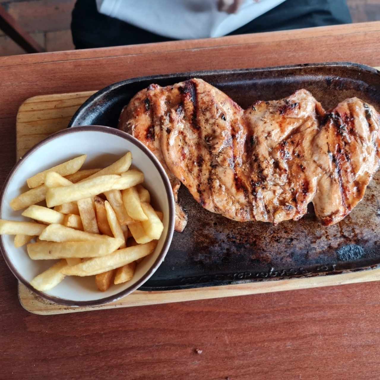Pollo a la parrilla