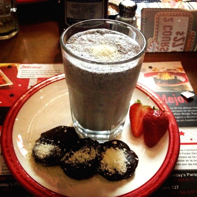 Malteada de oreo
