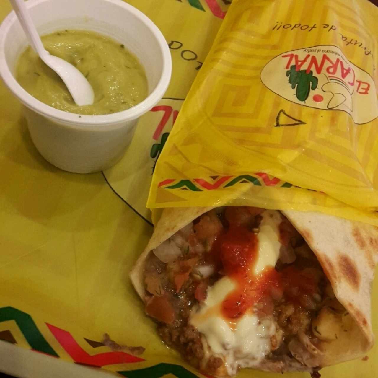 Burrito de la molida