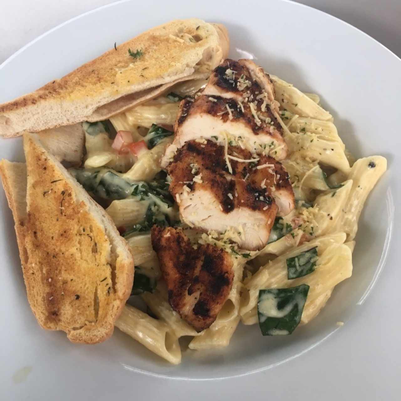 blackened chiken pasta 