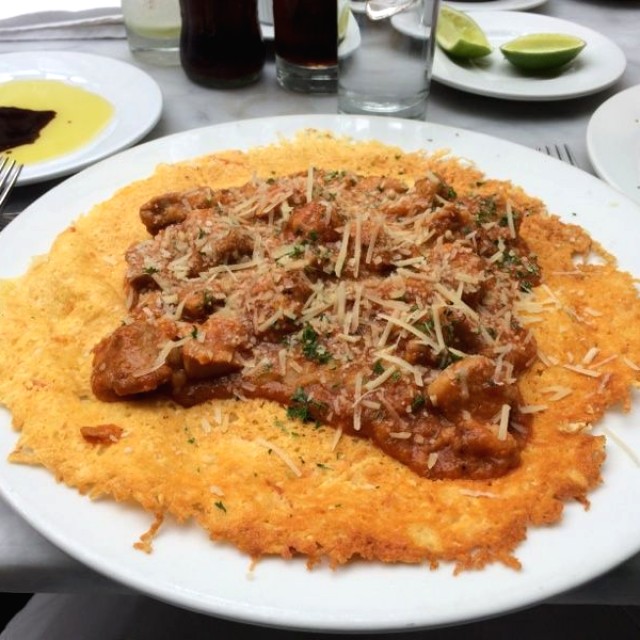 Szpezzatinno di vitello con risotto