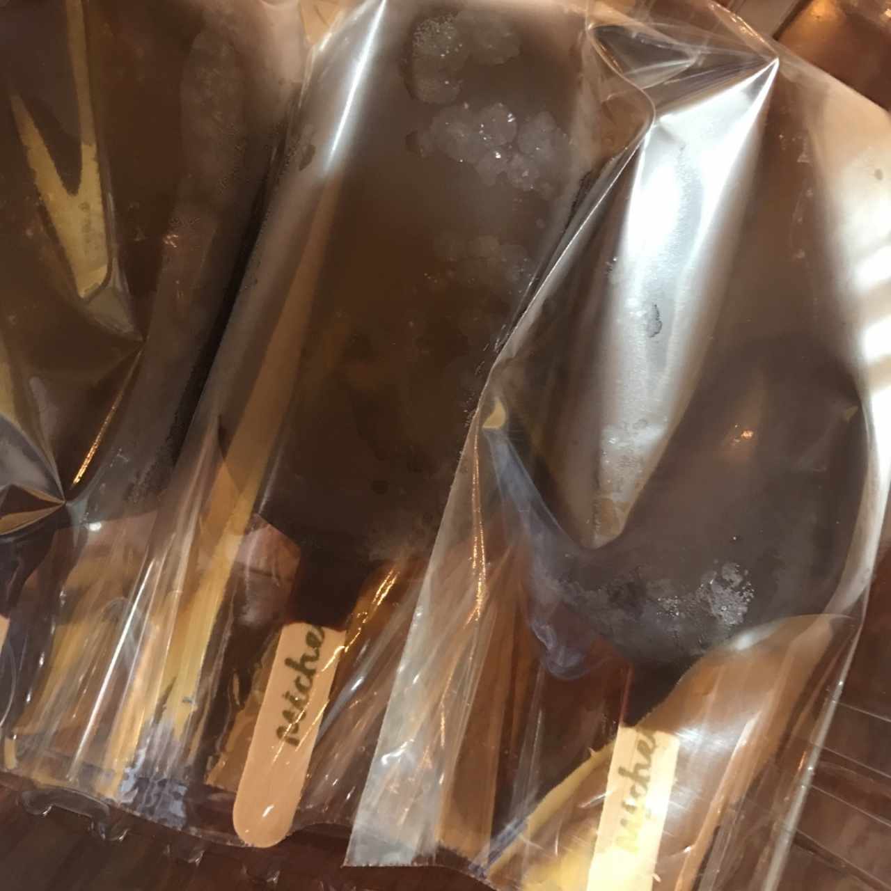 paletas de chocolate 