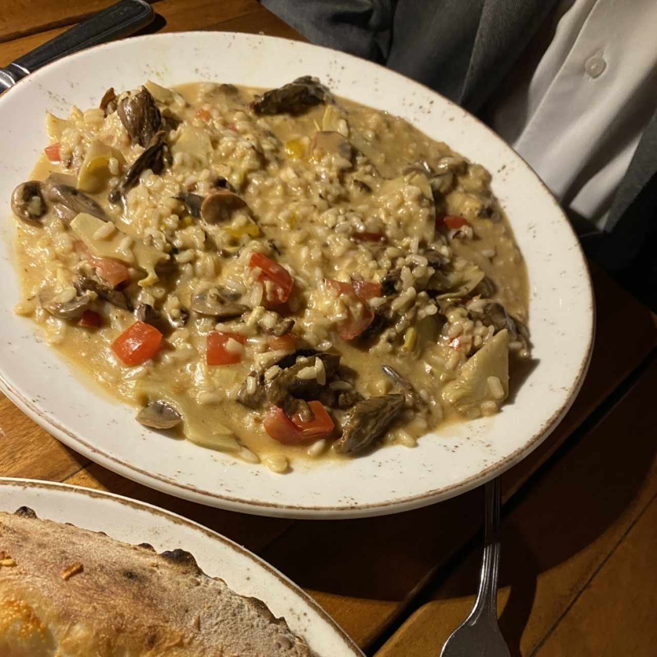 Risotto hongos 