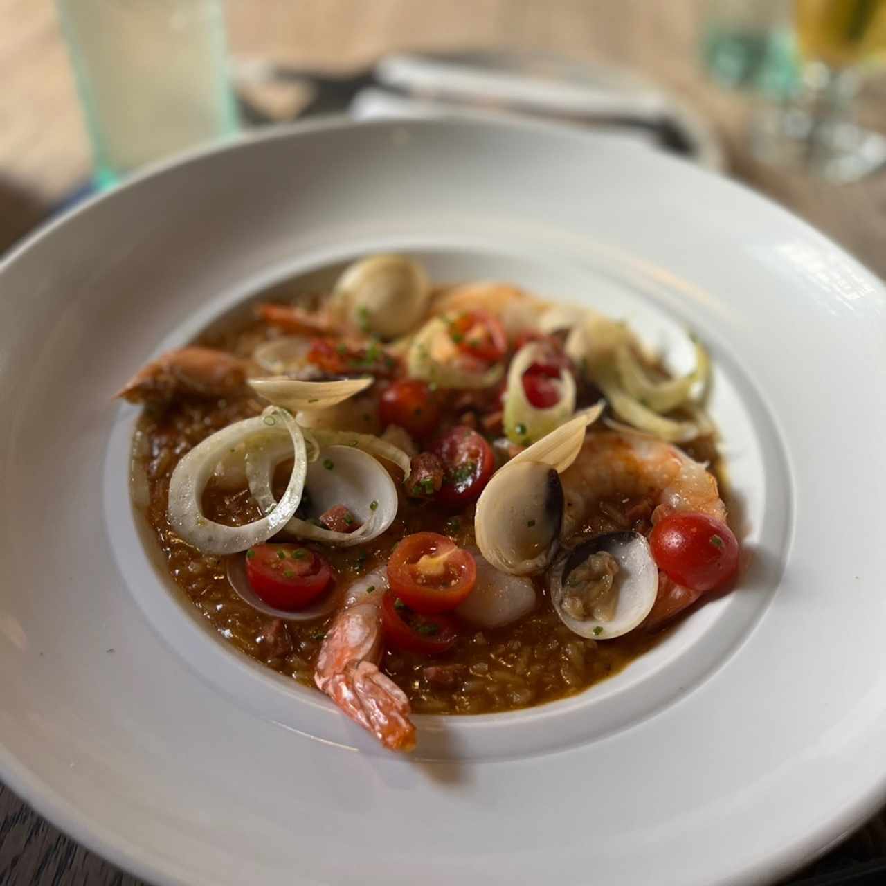 Caldillo de mariscos
