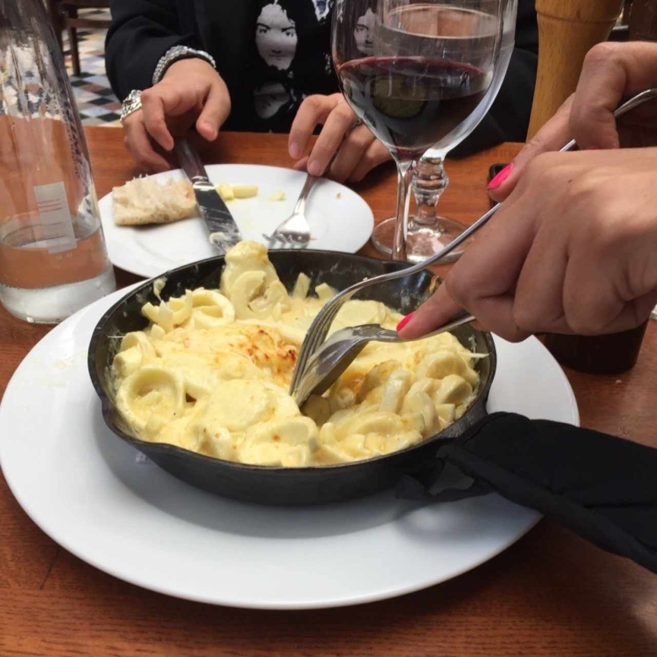 palmitos con queso