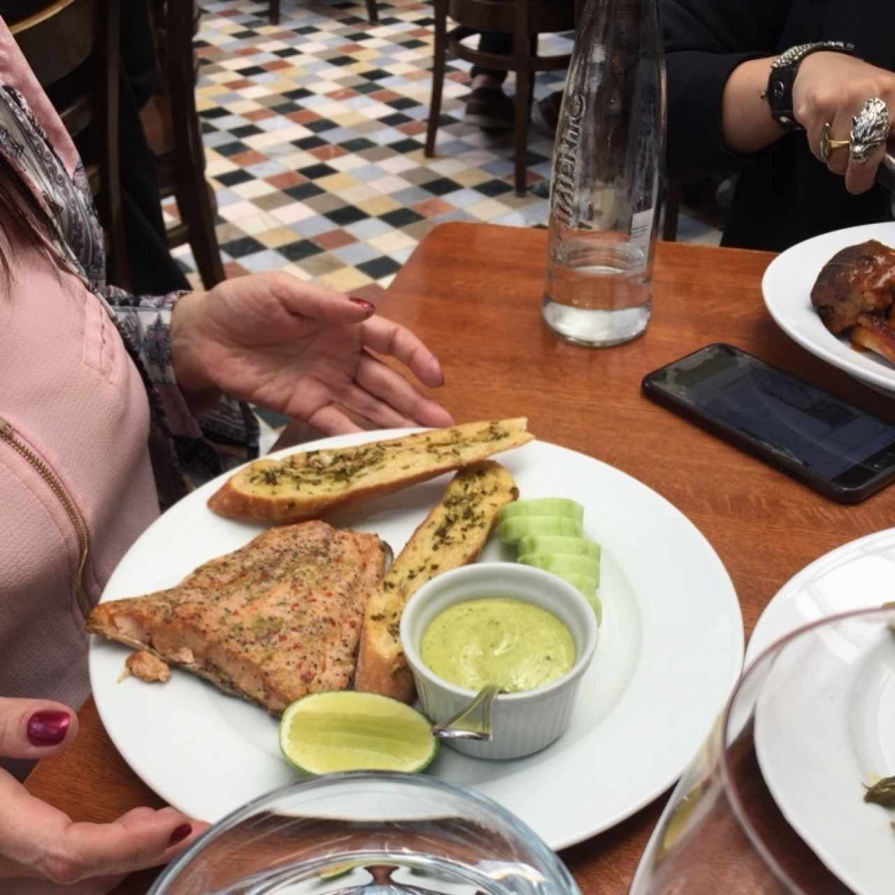 entrada de salmon