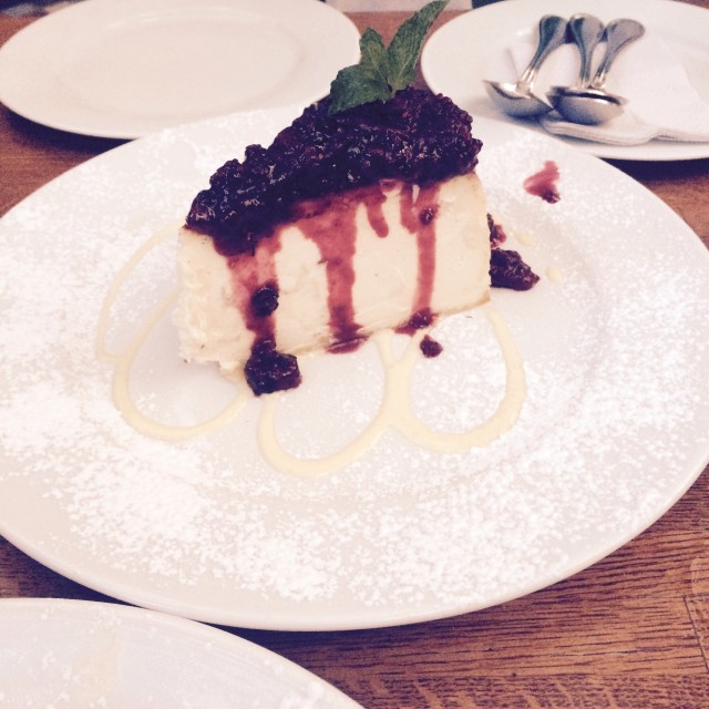 Cheesecake frutos rojos