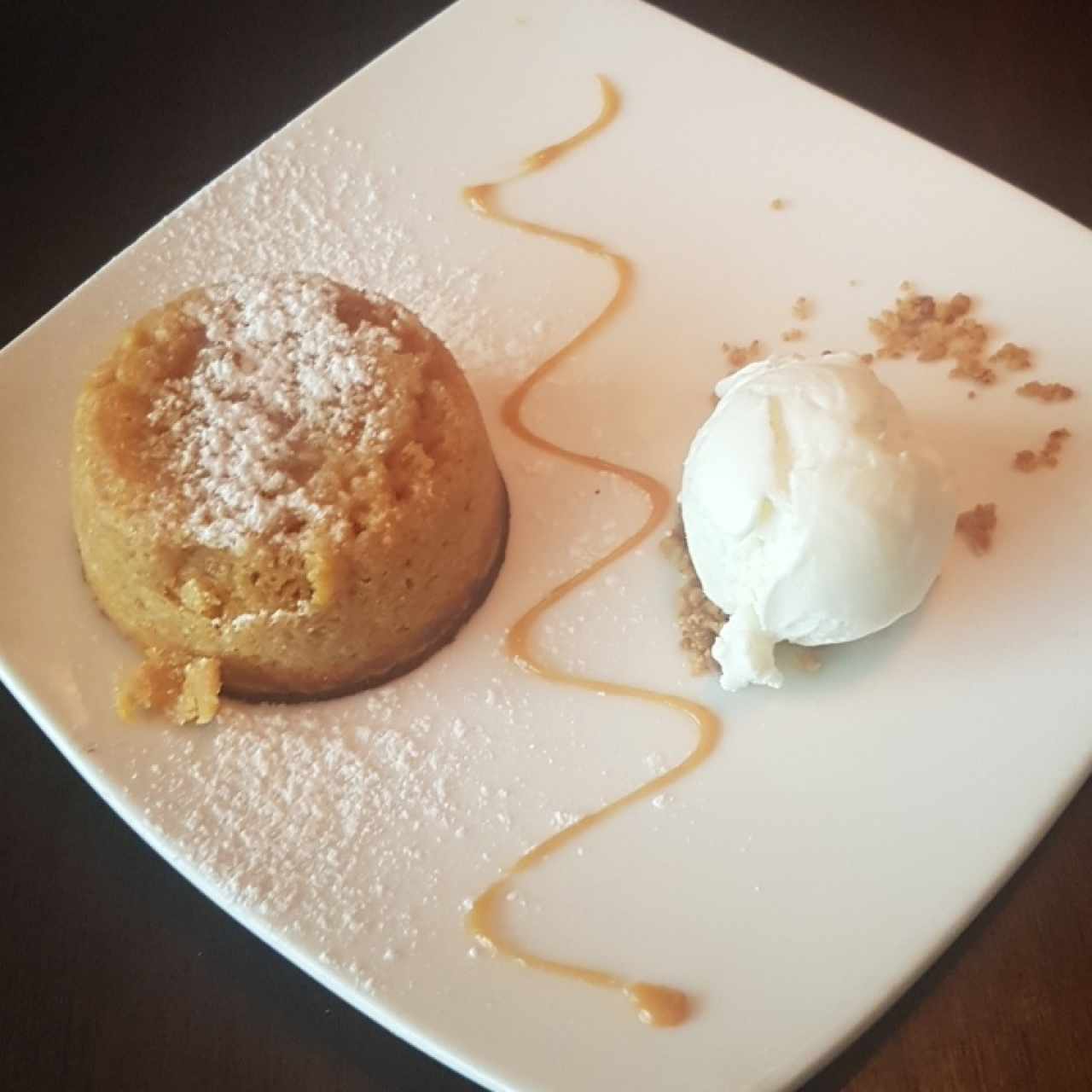 volcán dulce de leche 