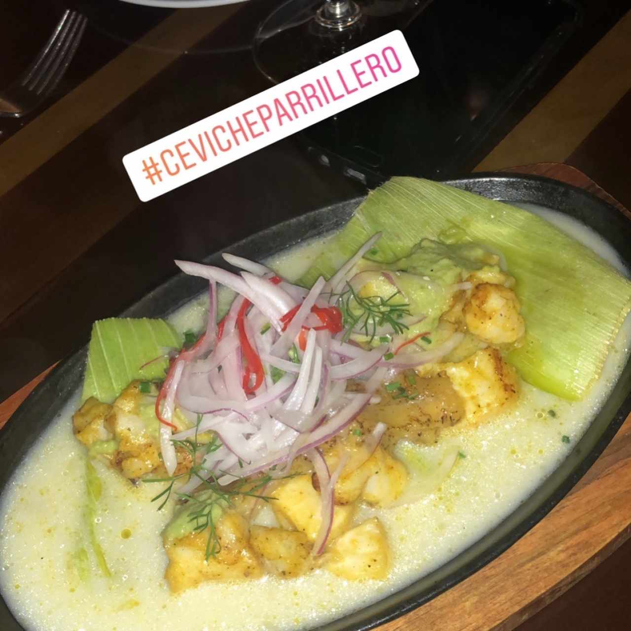 ceviche parrillero