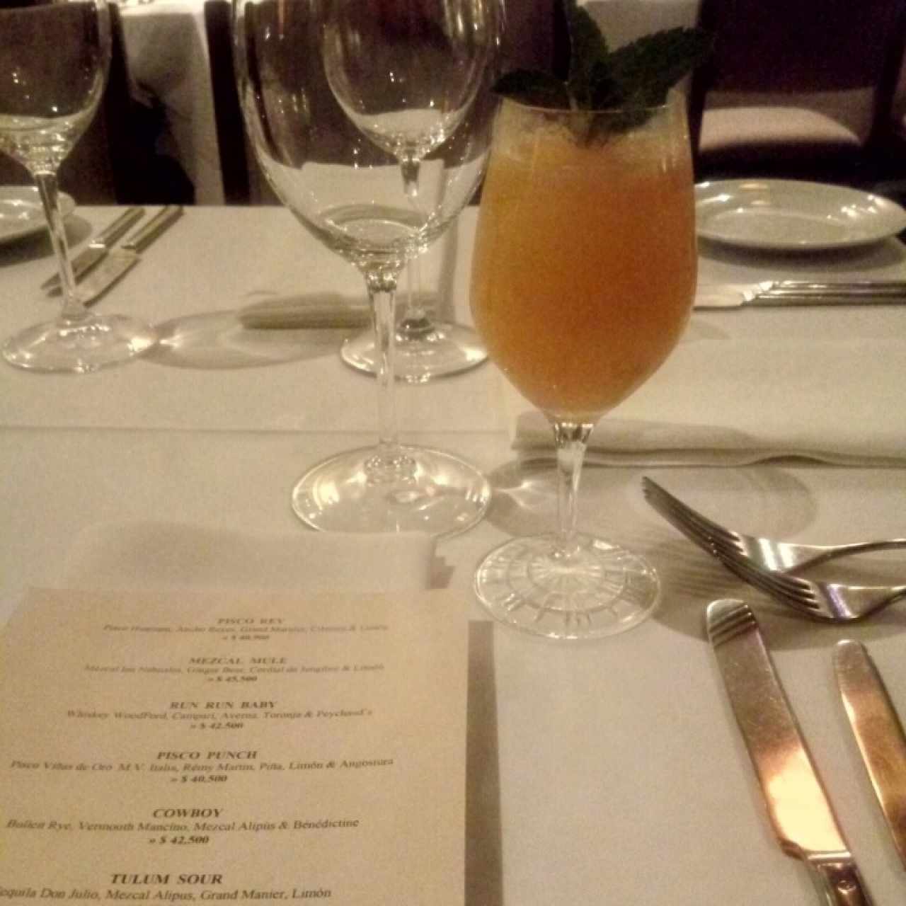 el pisco punch 