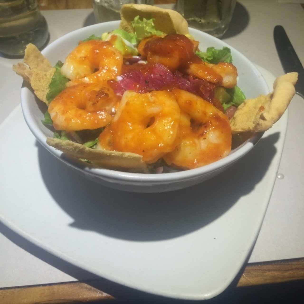 langostinos en salsa de tamarindo