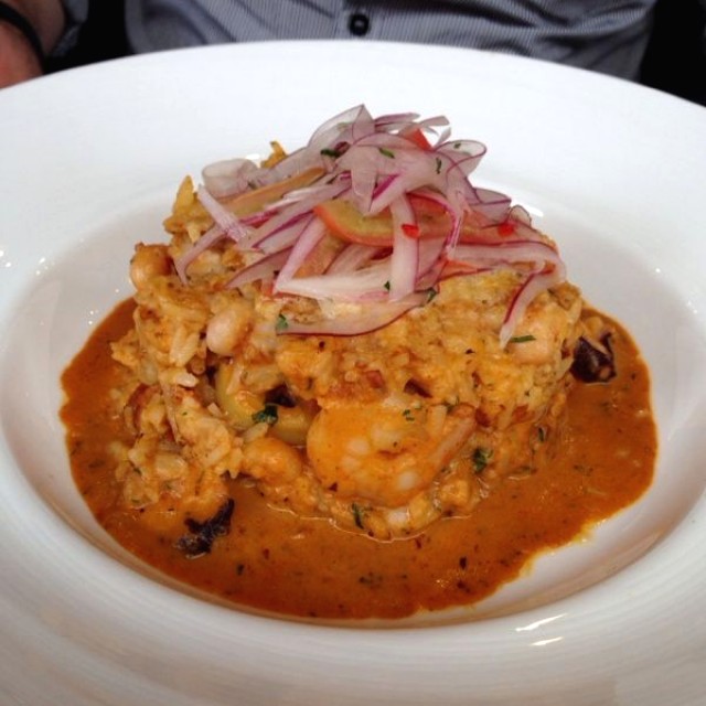 Arroz Con Mariscos Al Achiote