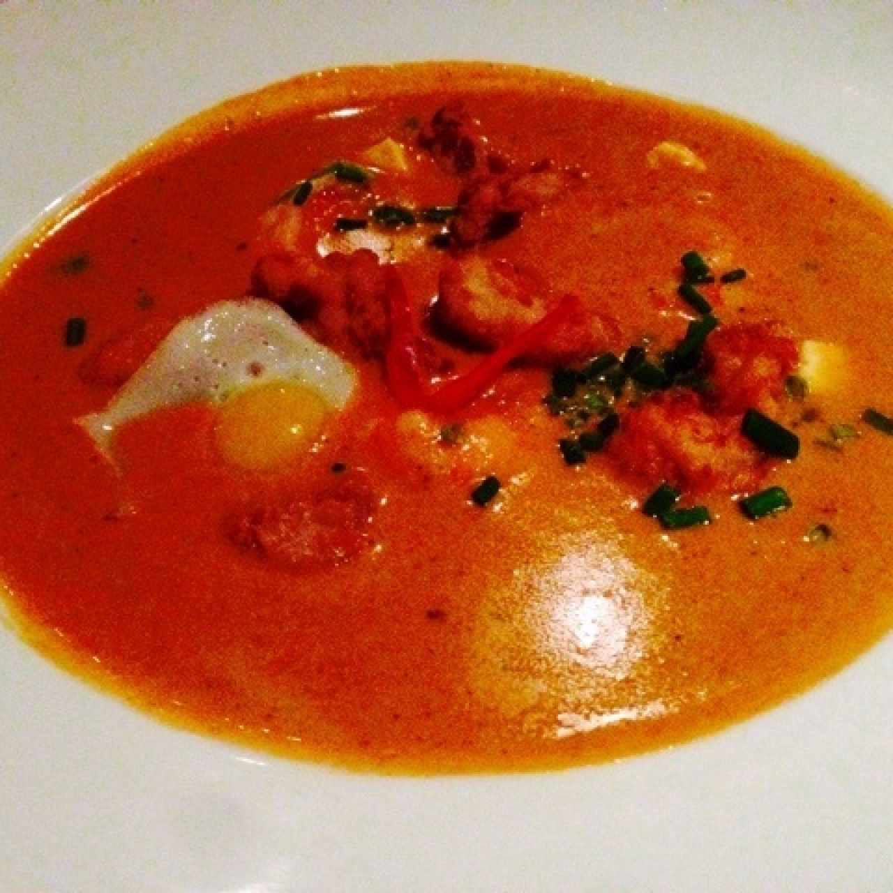 Sopas - Chupe de Camarones