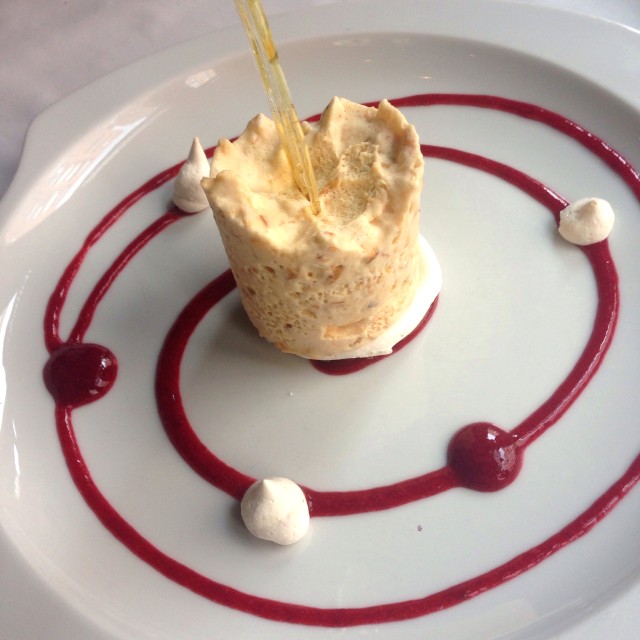 Helado de turrón
