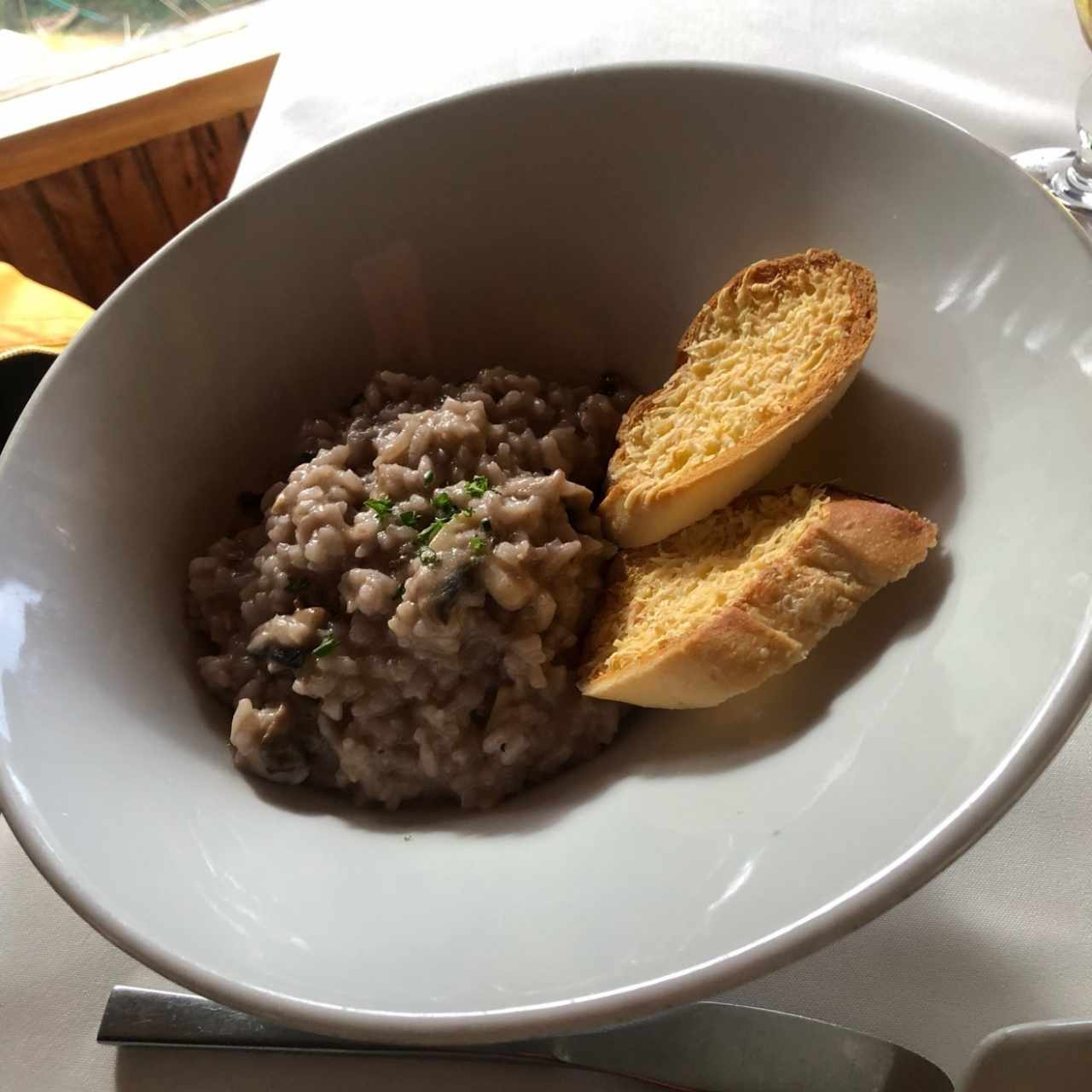 Rissoto con homgos