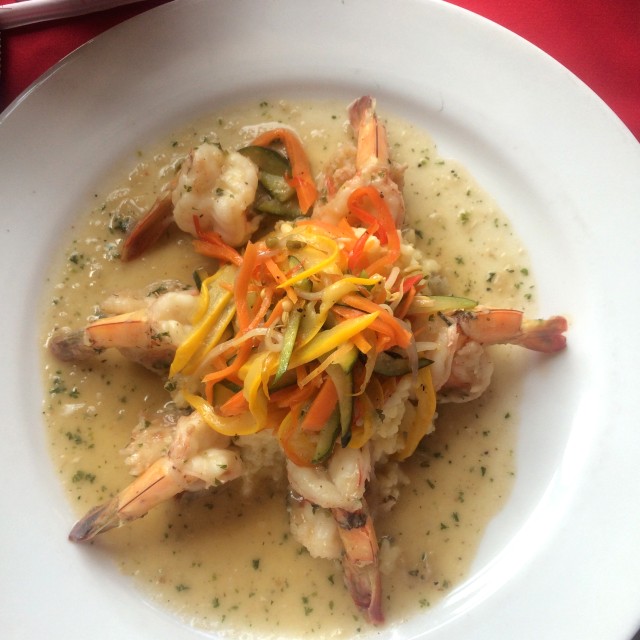 Langostinos al ajillo