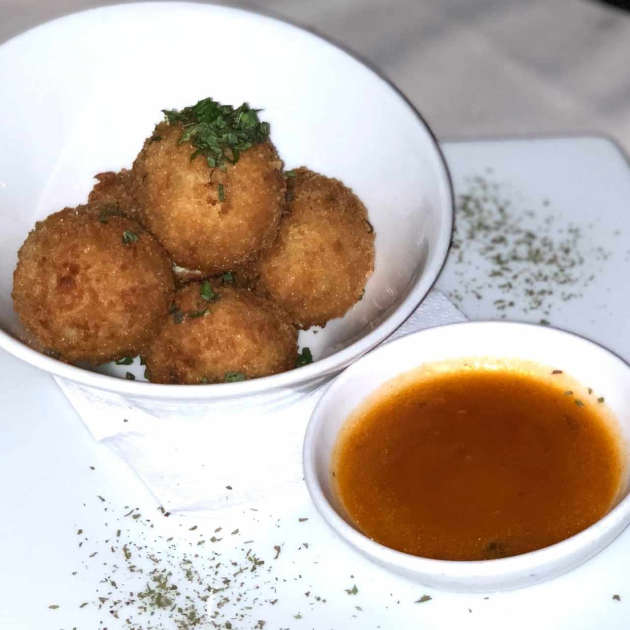 Croquetas de Ricotta y peperoncino