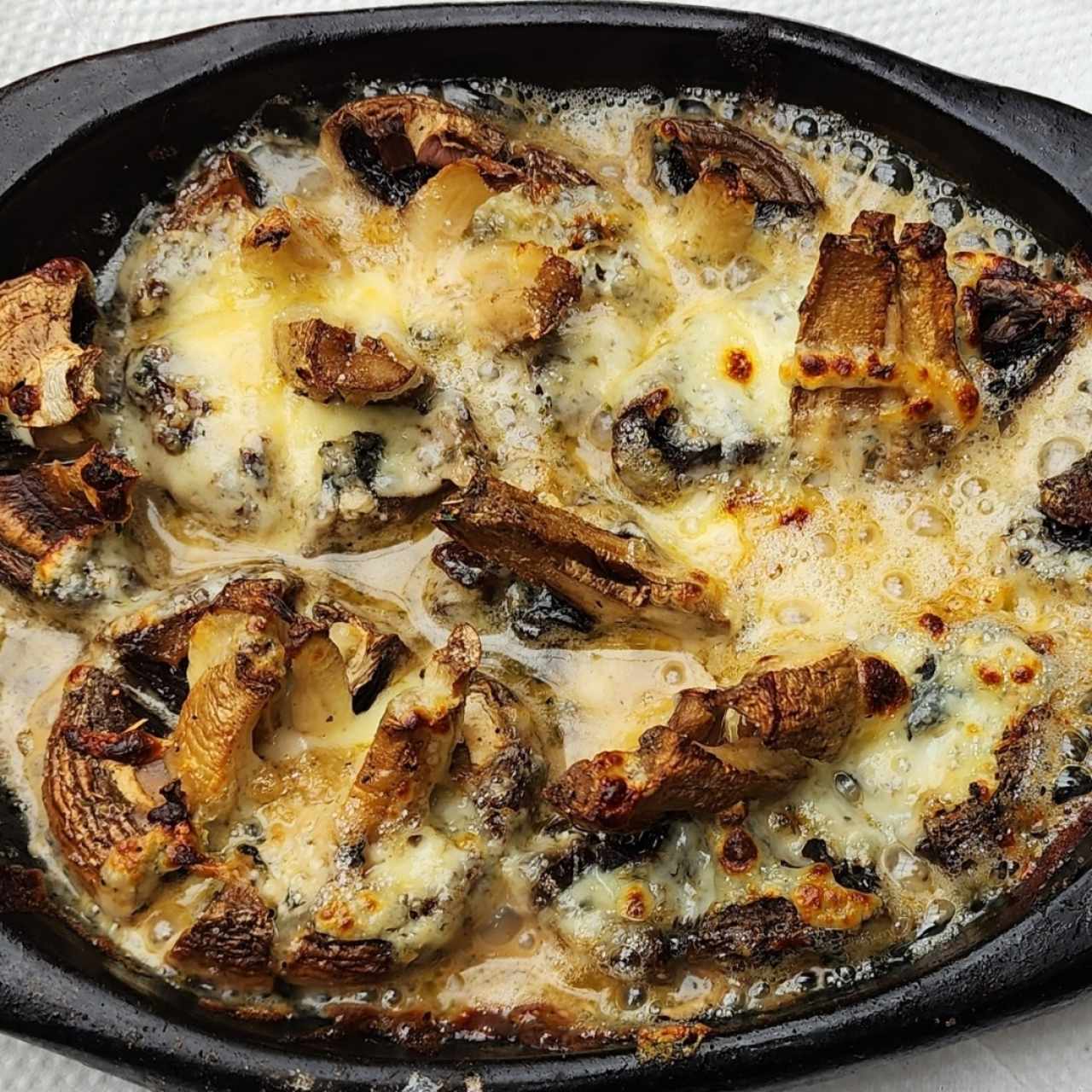 Champiñones Gorgonzola