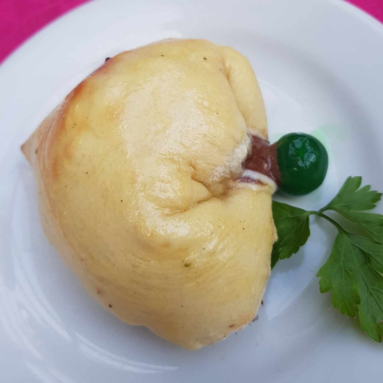 Calzone de Nutella y Queso