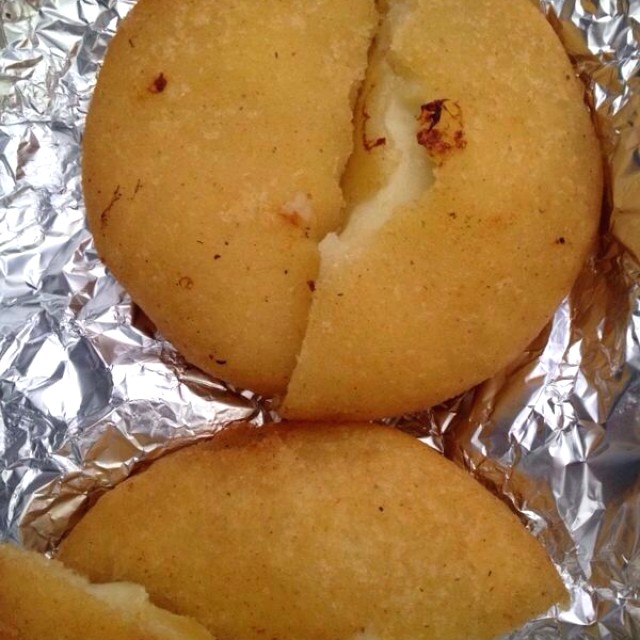 Arepa con queso