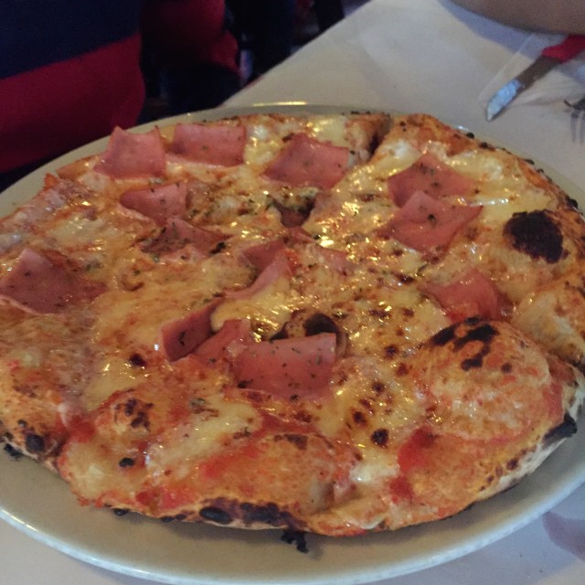 Pizza de jamon 