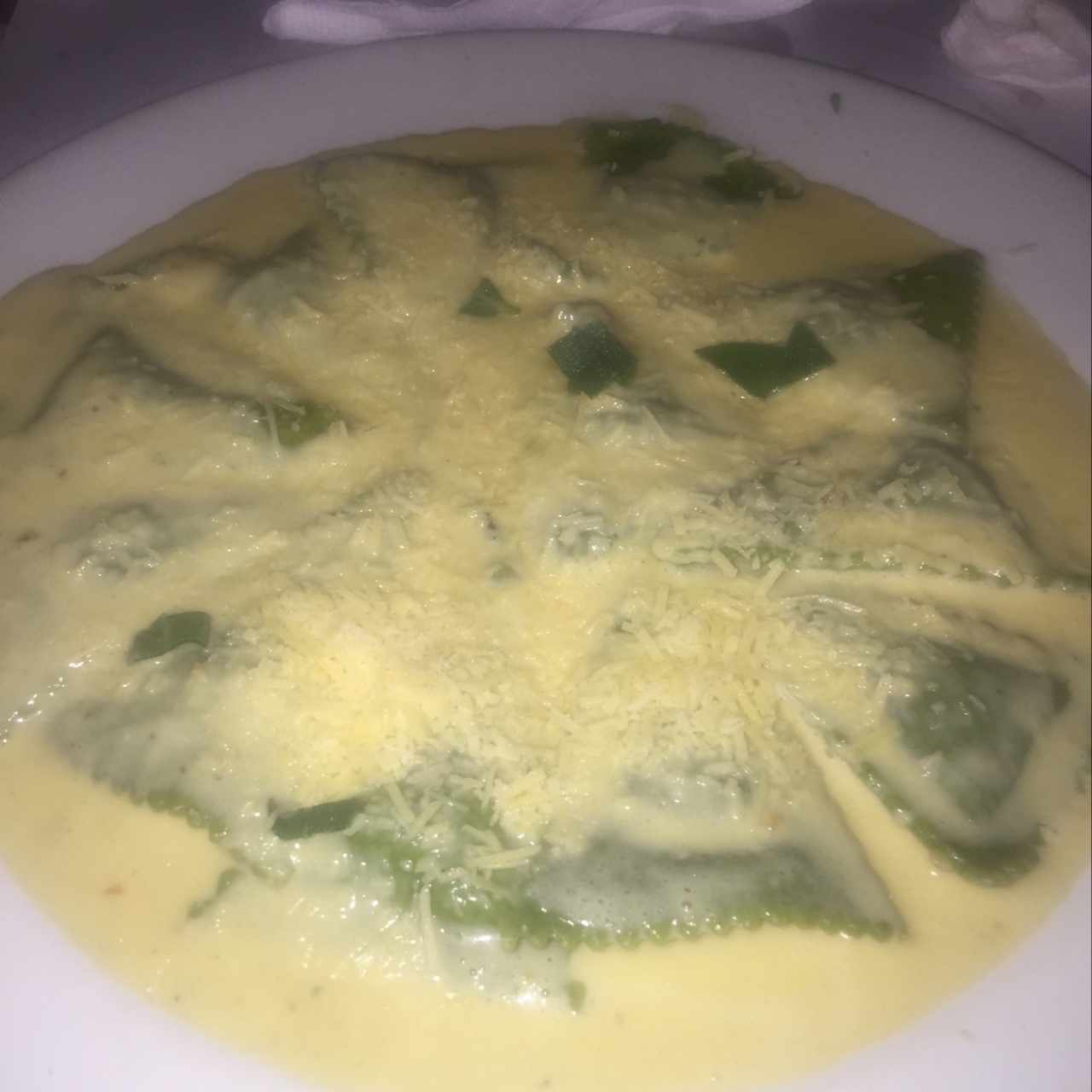ravioli verde 4 quesos ! los campeones 