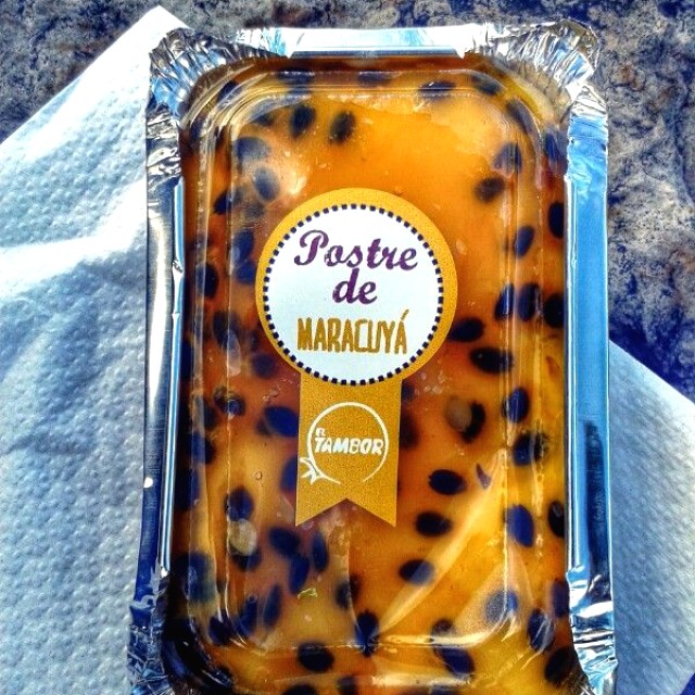 Postre de maracuyá