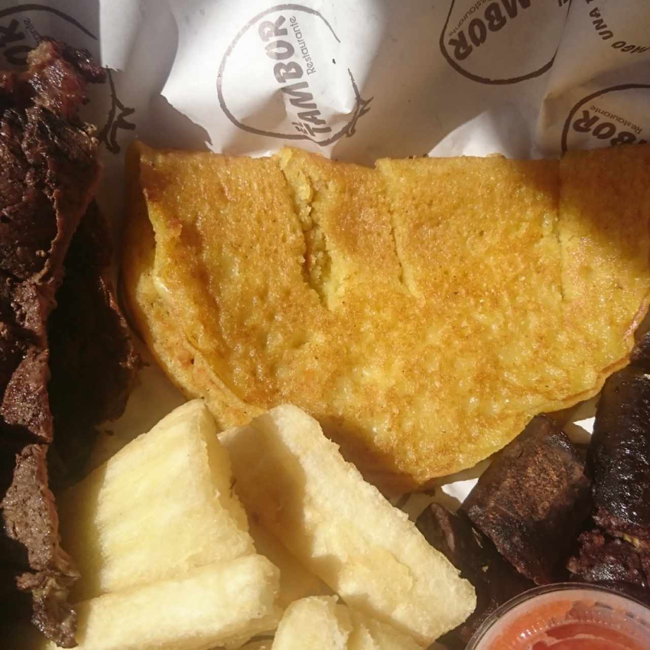 arepa de chócolo