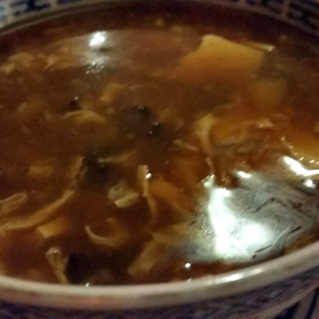 Sopa ácido - picante. Muuuuy rica!