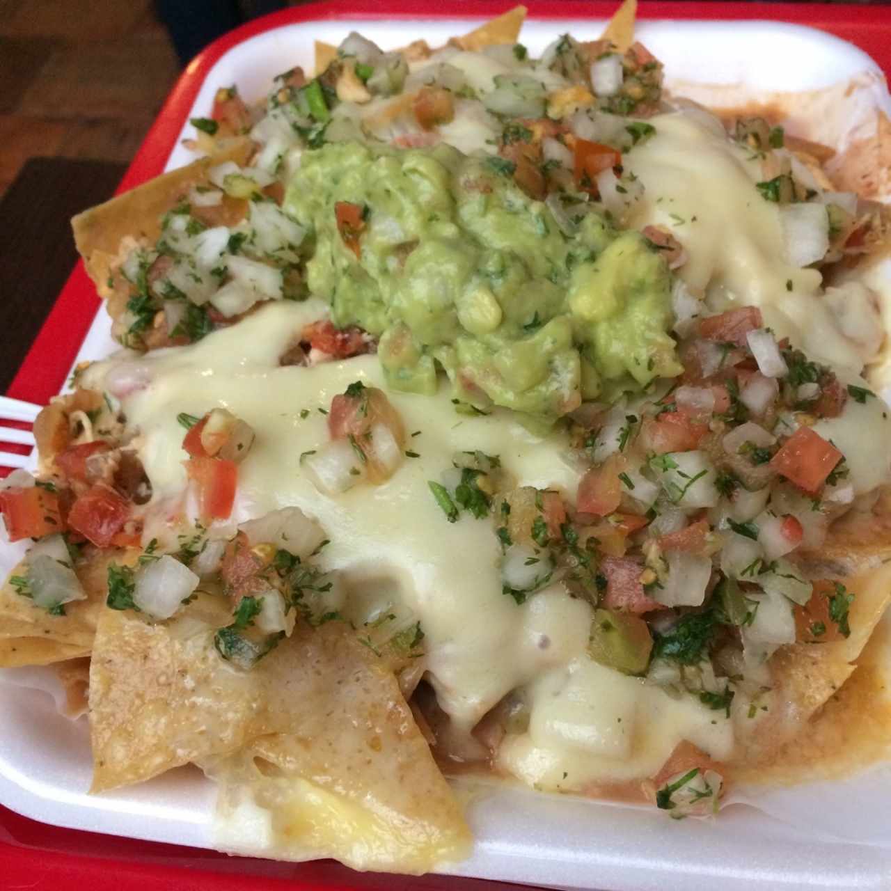 nachos desmechada