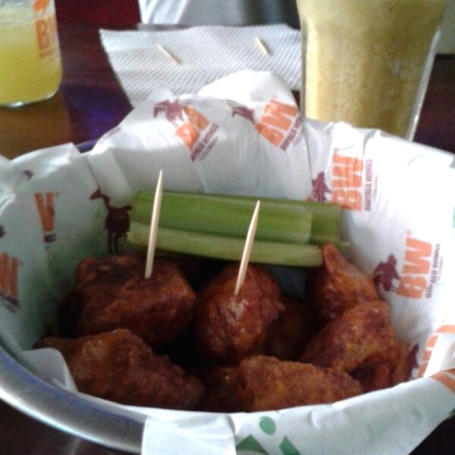 Chunks en salsa buffalo picante