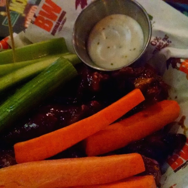 Alitas triple en salsa Thai