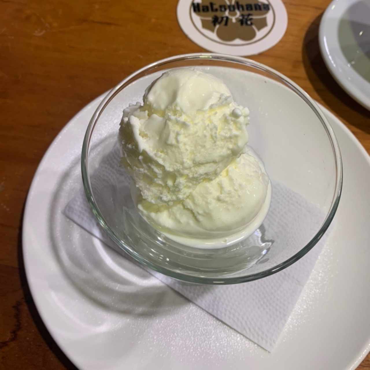Helado vainilla