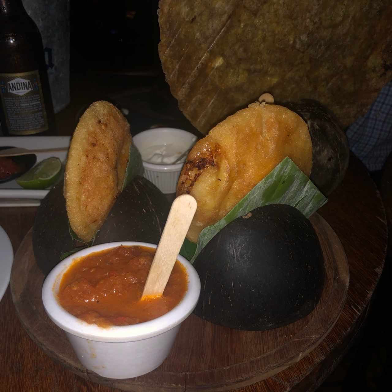 arepa de huevo