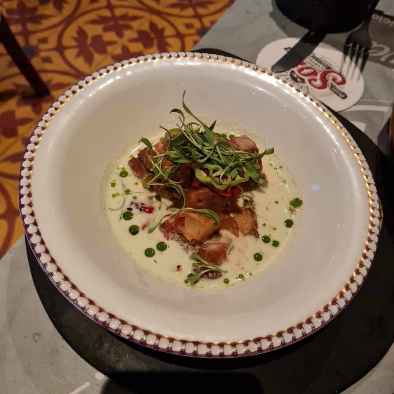 Ceviche de chicharron