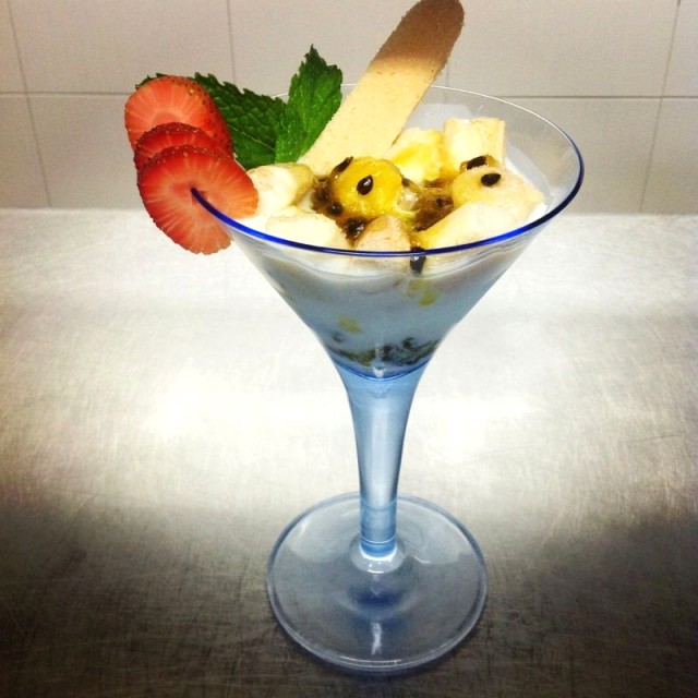 Clafoutis de maracuya